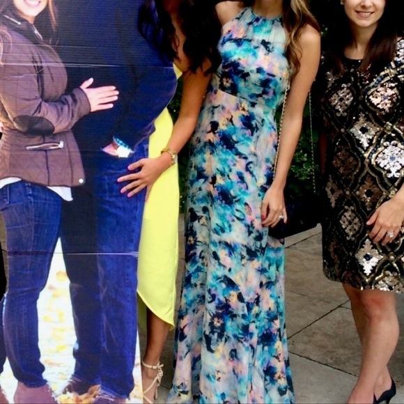 PARKER Revolve Grady Maxi Dress in Floreale watercolor boho dress size S - Picture 12 of 14